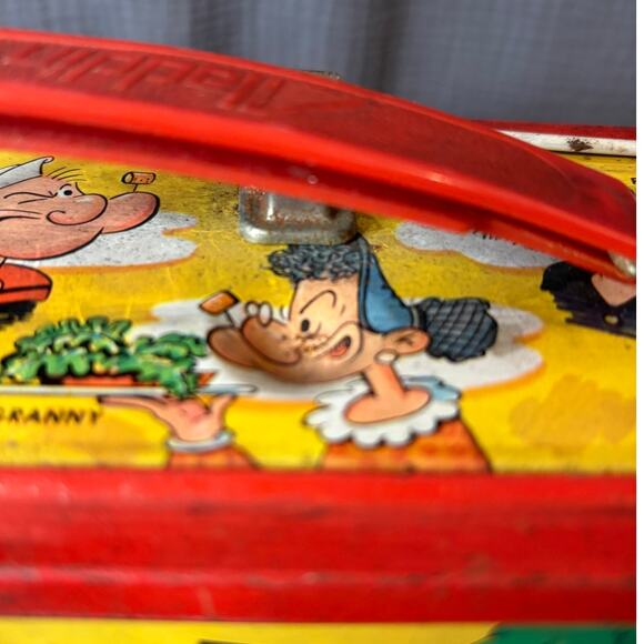 1980 Vintage Popeye Metal Lunchbox - Picture 3 of 7